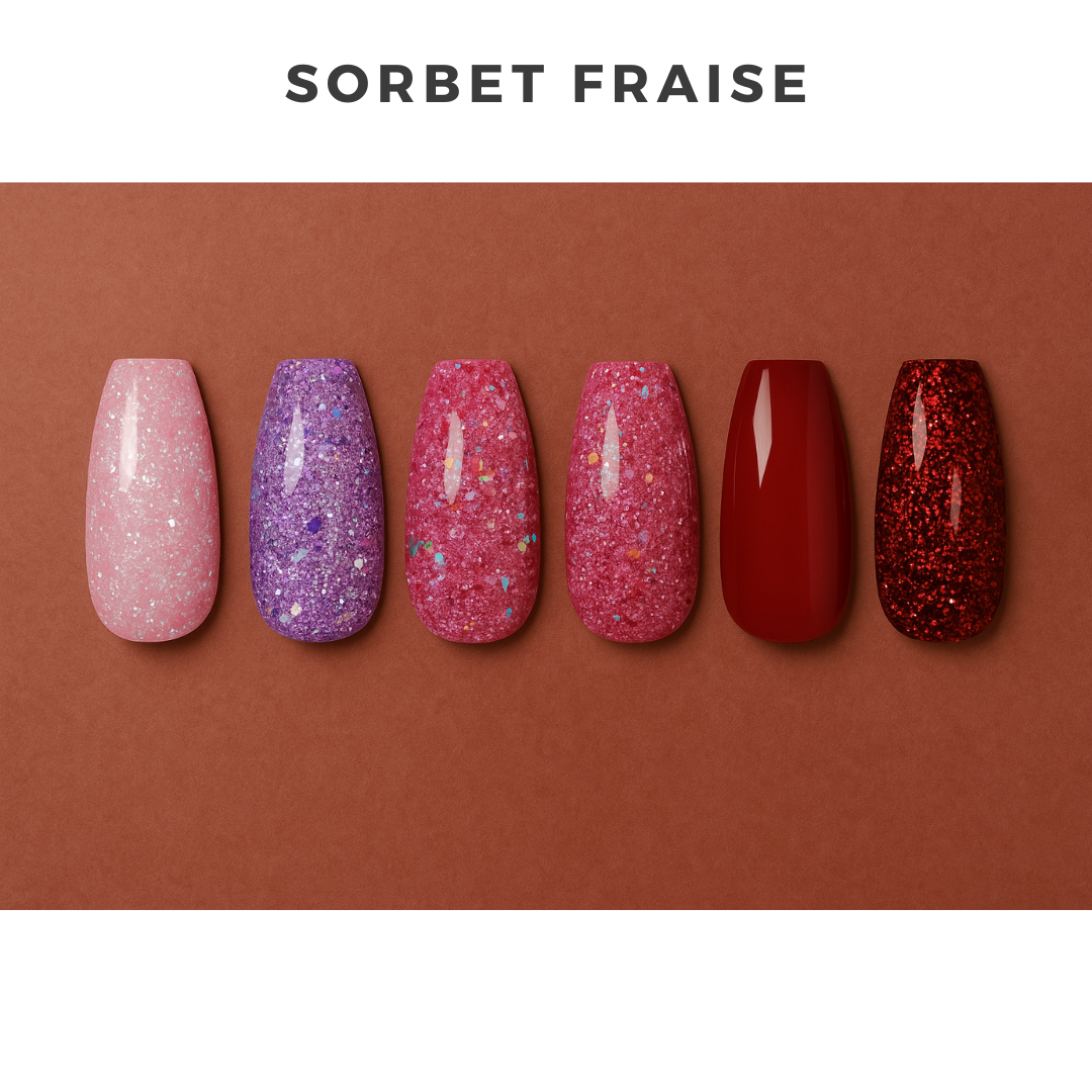 Kit Couleur – 6 teintes - Pour des ongles brillants et pigmentés