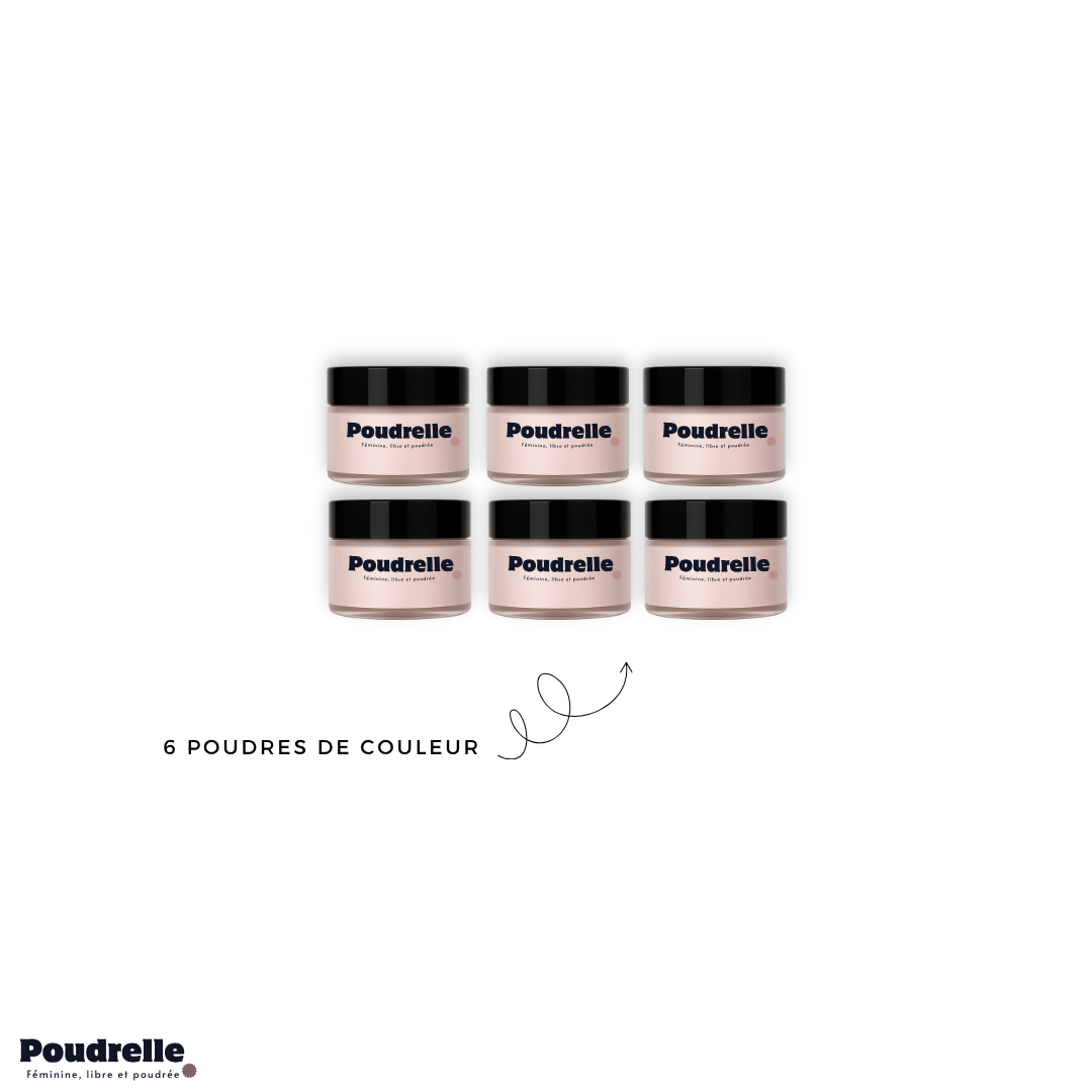 Kit Couleur – 6 teintes - Pour des ongles brillants et pigmentés
