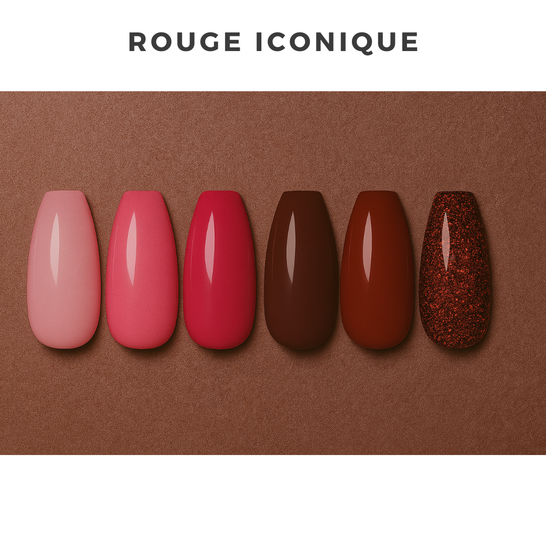 Kit Couleur – 6 teintes - Pour des ongles brillants et pigmentés